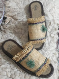 Sandales Amazigh Artisanales en Raphia